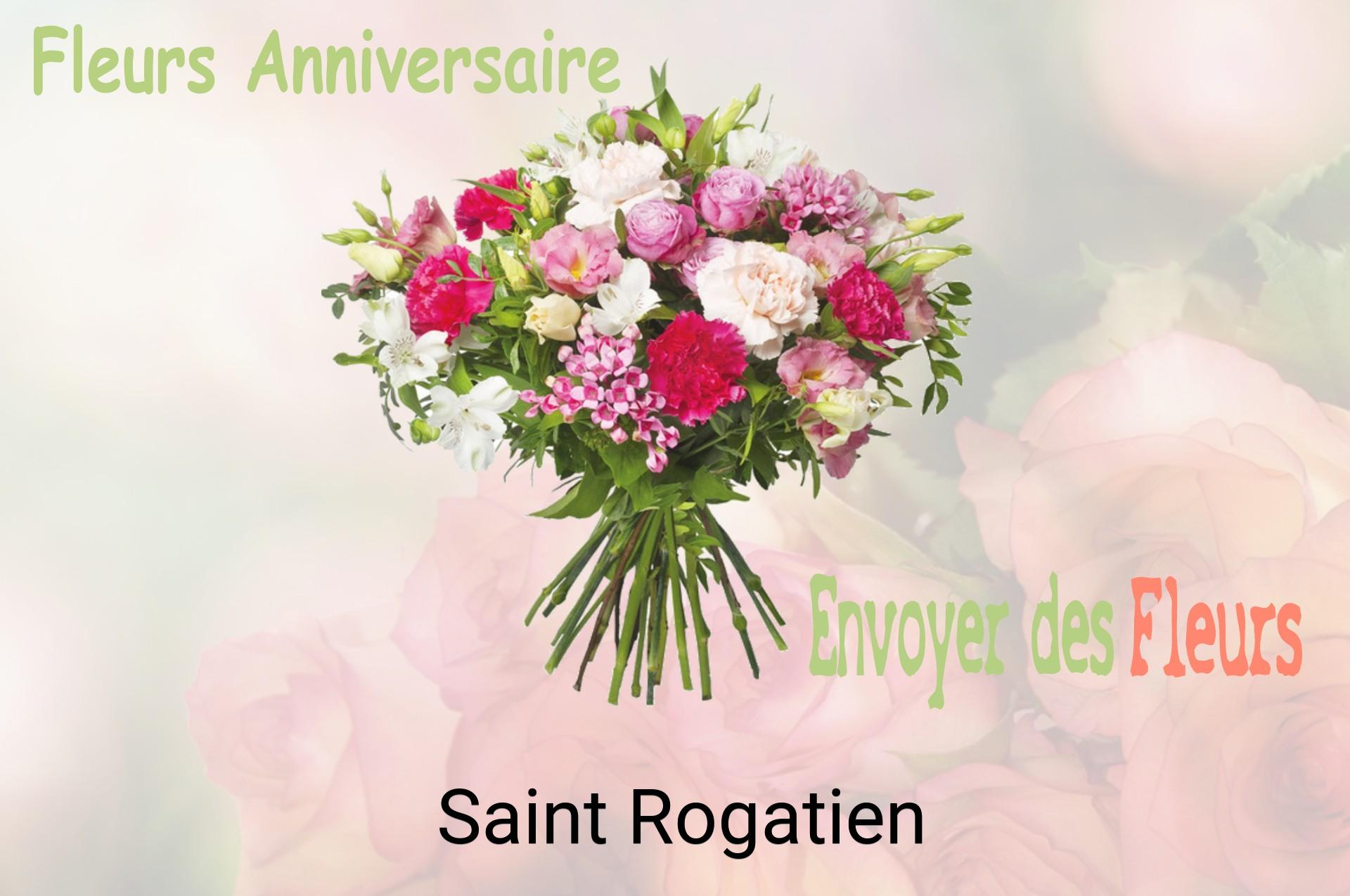 Bouquet de fleurs d’anniversaire livré à Saint-Rogatien