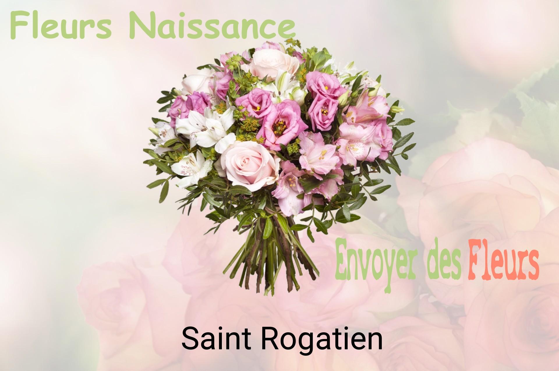 Bouquet de fleurs de naissance livré à Saint-Rogatien