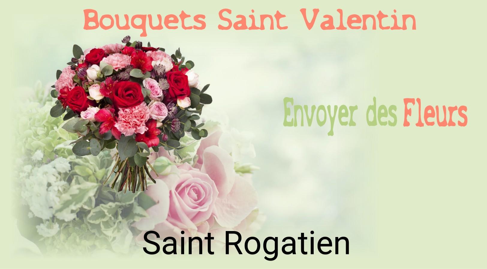 Roses de Saint-Valentin livrées à Saint-Rogatien